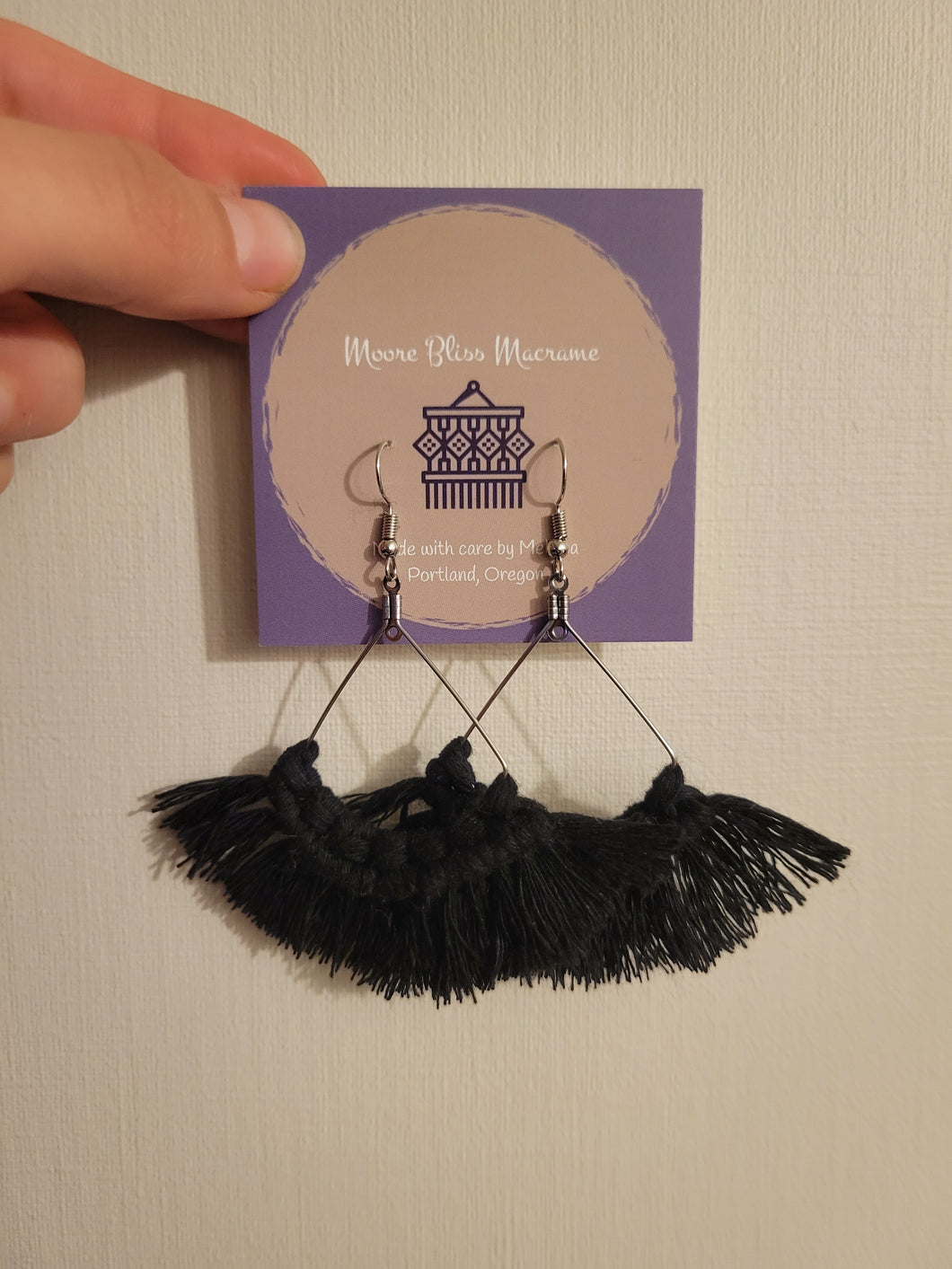 Fan Earrings (single color)